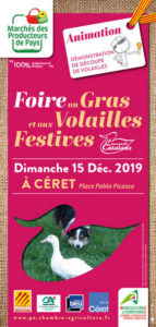 volailles festives céret festivités noël terroir